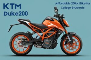 KTM Duke 200 stylish affordable 200cc bike for college students